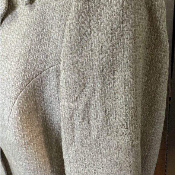 Zanella Women Basketweave Blazer Size 8 Champagne Color - Picture 5 of 9